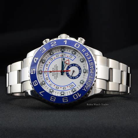 rolex yacht master ii ss blue ceramic bezel|Rolex Yacht-Master watch.